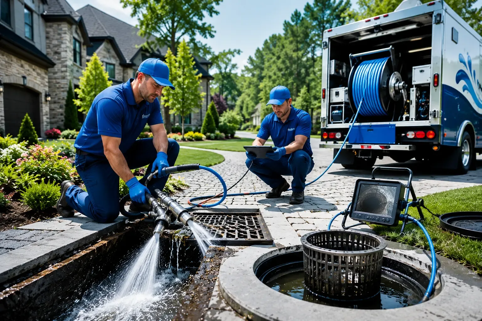 Local outdoor drain cleaning professionals in Robson, WV