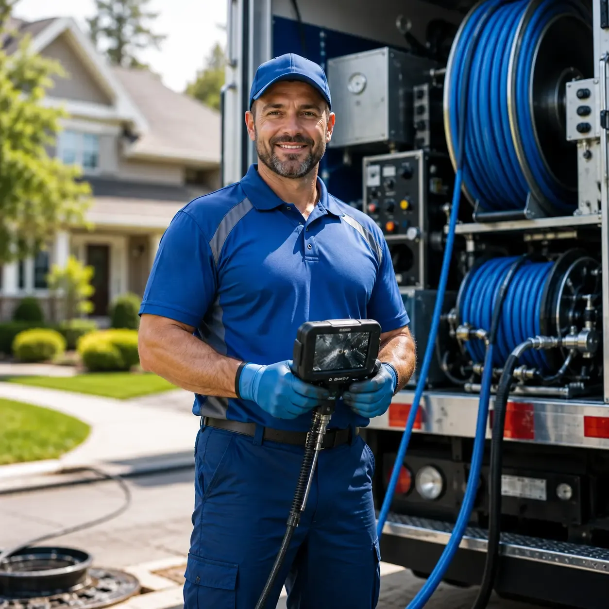 Local outdoor drain cleaning specialists in Robson, WV